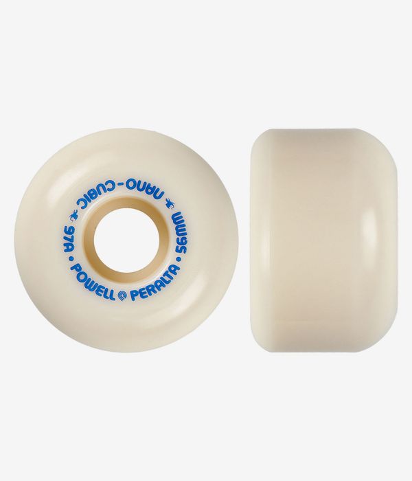 Powell-Peralta Dragons Nano Cubic Asymmetrical Offset Wheels (offwhite) 56 mm 97A 4 Pack