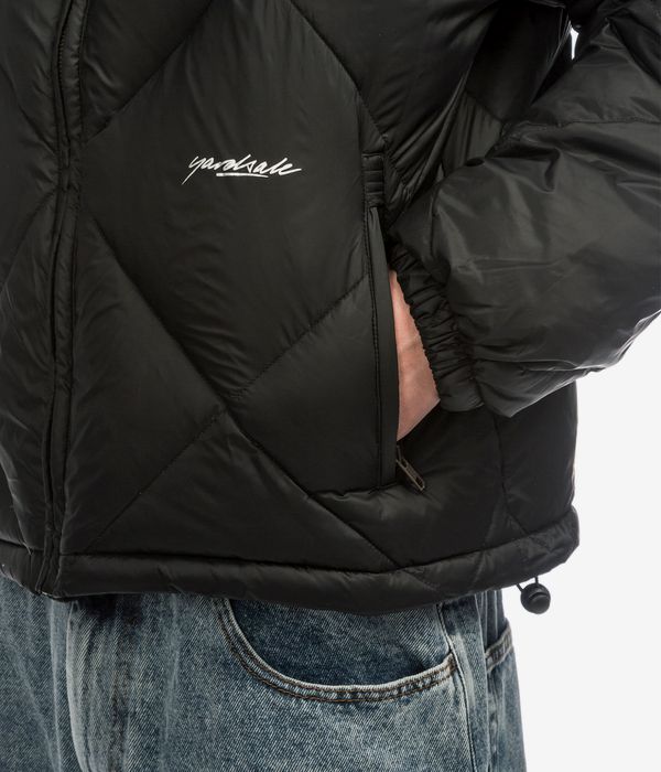 Yardsale Diamond Down Puffer Jacket (black)