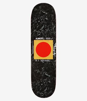 Almost Minimalist 8.25" Skateboard Deck (black)