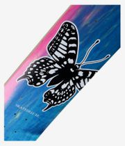 skatedeluxe Butterfly 8.125" Tabla de skate (turquoise pink)
