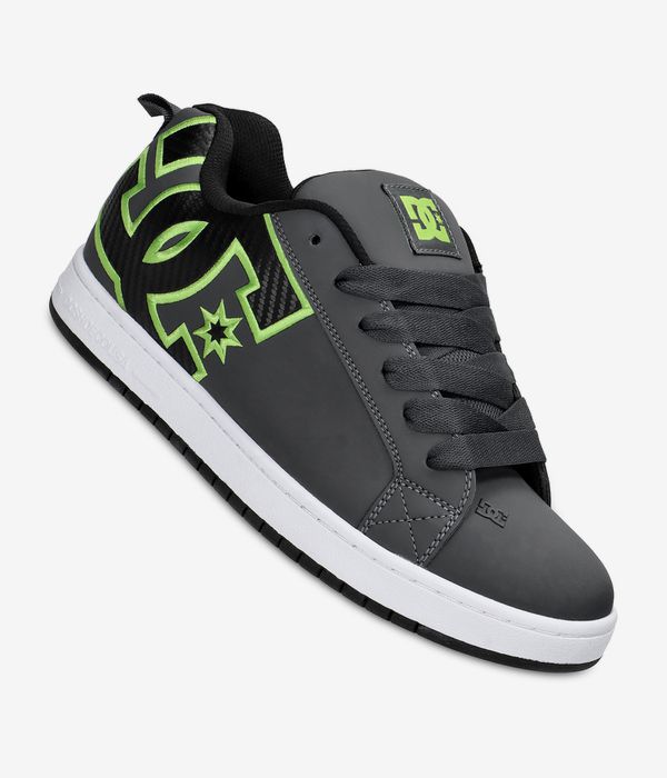 DC Court Graffik Schoen (grey black green)