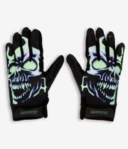 Wasted Paris Skull Gloves (black)