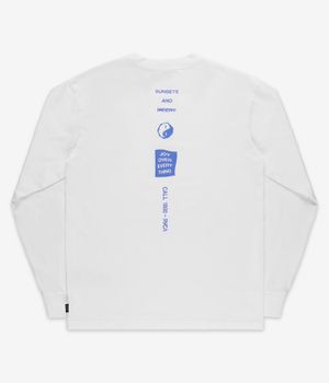 RVCA Call Camiseta de manga larga (white)