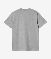 Carhartt WIP Script T-Shirt (grey heather chervil)